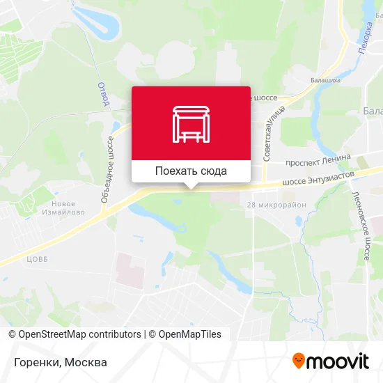 Карта Горенки