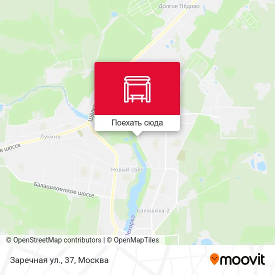 Карта Заречная ул., 37