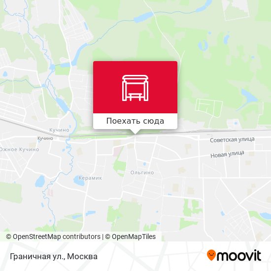 Карта Граничная ул.
