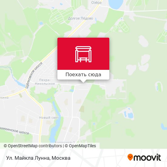 Карта Ул. Майкла Лунна