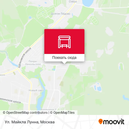 Карта Ул. Майкла Лунна