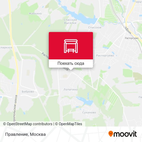 Карта Правление
