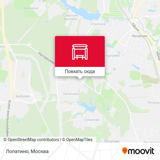 Карта Лопатино