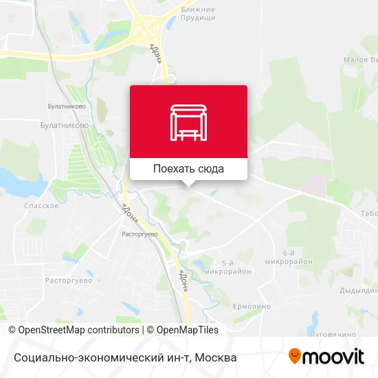 Карта Социально-экономический ин-т