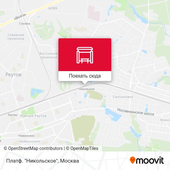 Карта Платф. "Никольское"