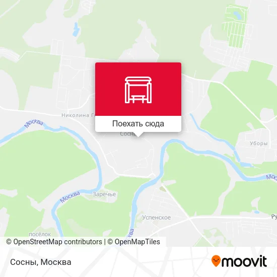 Карта Сосны
