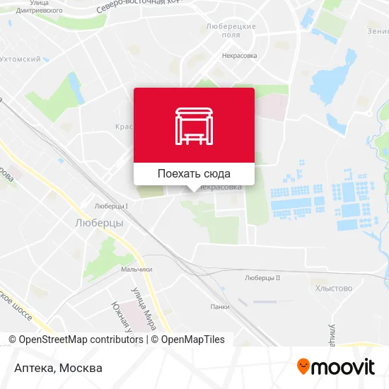 Карта Аптека