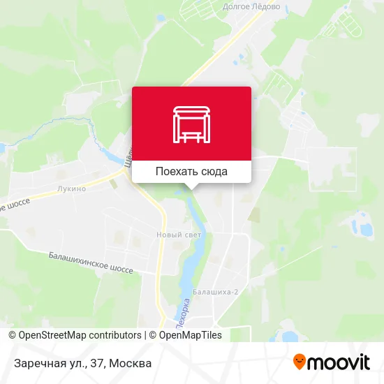 Карта Заречная ул., 37