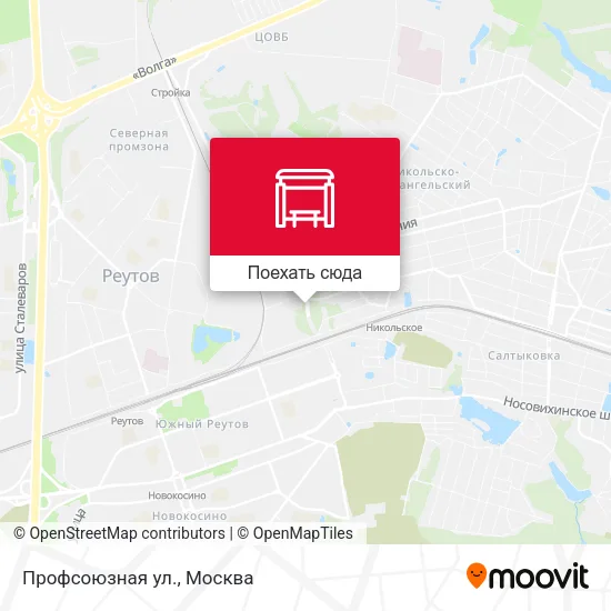 Карта Профсоюзная ул.