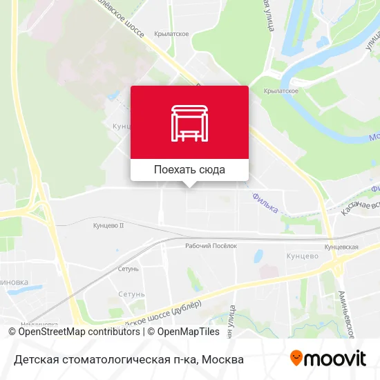Карта Детская стоматологическая п-ка
