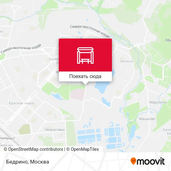 Карта Бедрино