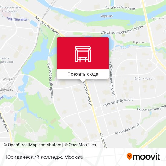 Карта Юридический колледж
