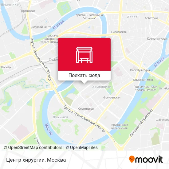 Карта Центр хирургии