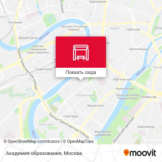 Карта Академия образования