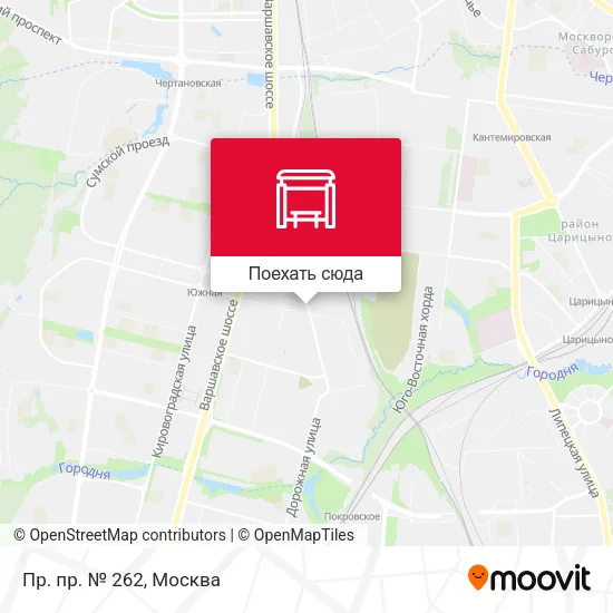 Карта Пр. пр. № 262