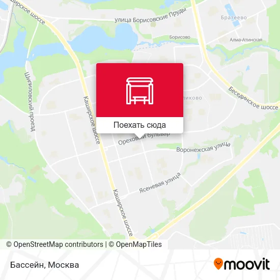 Карта Бассейн
