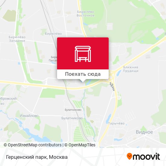 Карта Герценский парк