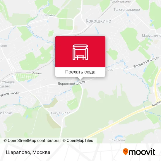 Карта Шарапово