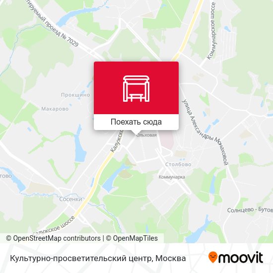 Карта Культурно-просветительский центр