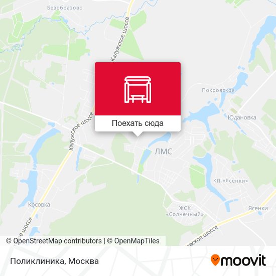 Карта Поликлиника