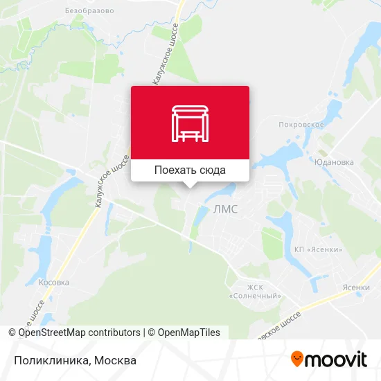 Карта Поликлиника