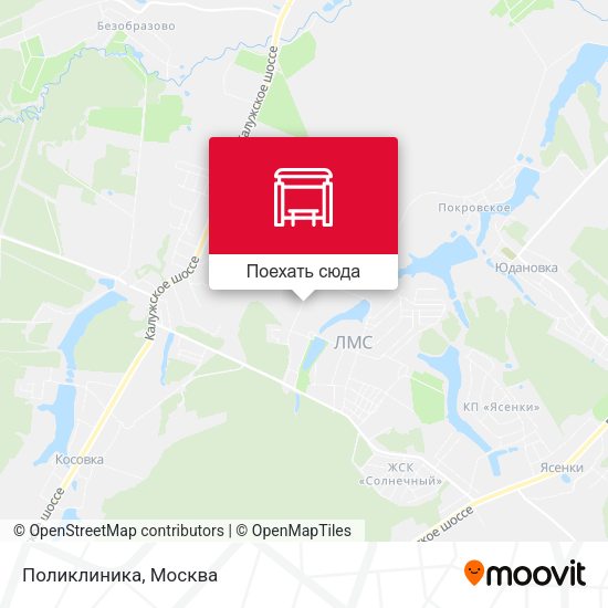 Карта Поликлиника