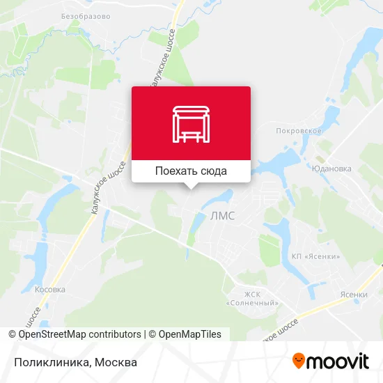 Карта Поликлиника