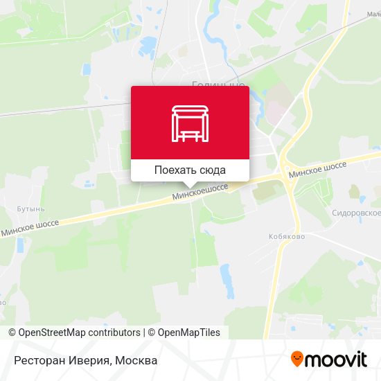 Карта Ресторан Иверия