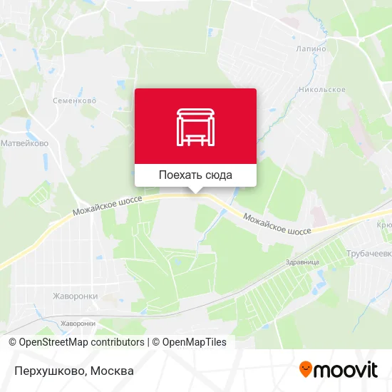 Карта Перхушково