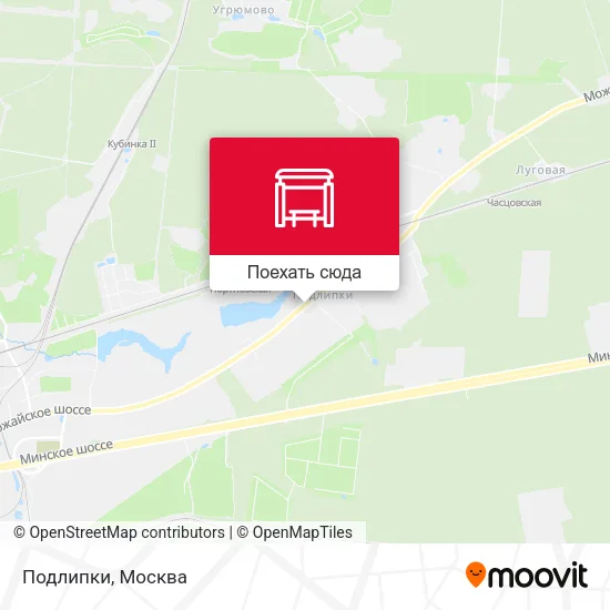 Карта Подлипки
