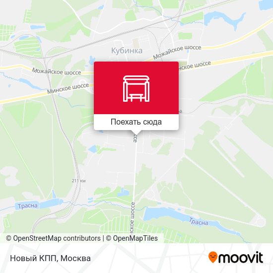 Карта Новый КПП
