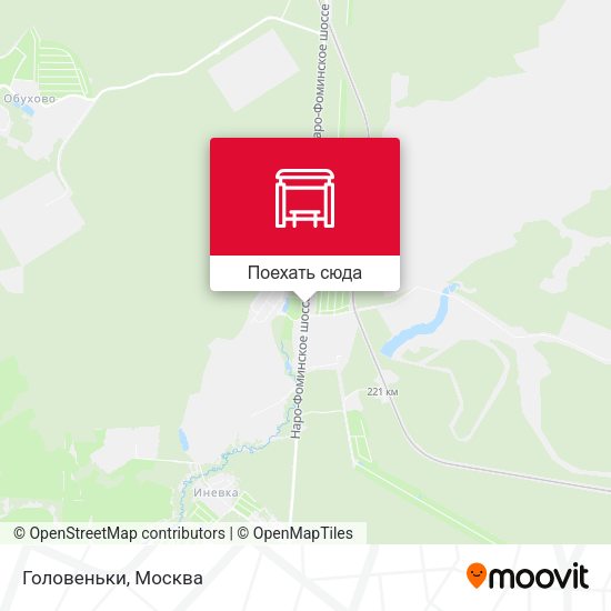 Карта Головеньки