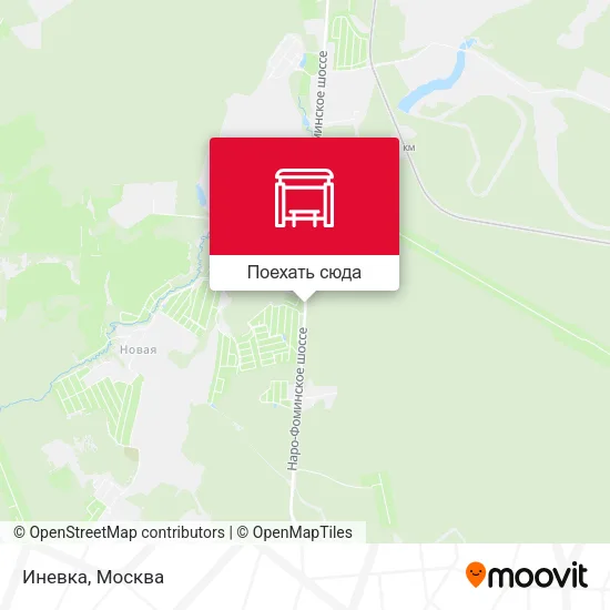 Карта Иневка