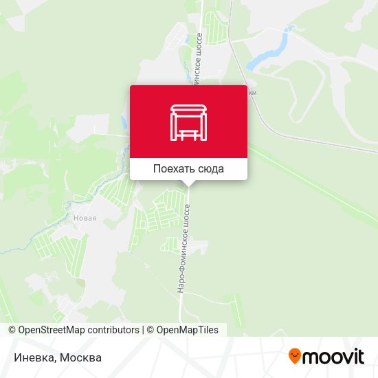Карта Иневка