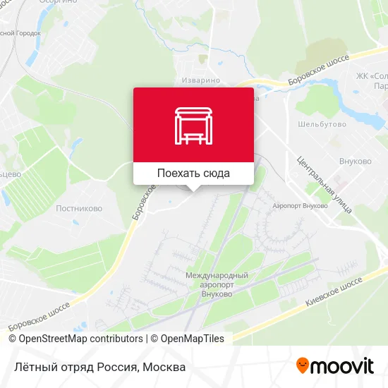 Карта Лётный отряд Россия