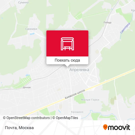 Карта Почта
