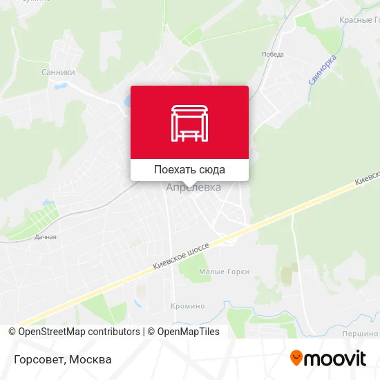 Карта Горсовет