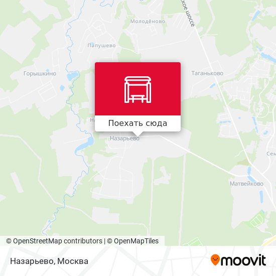 Карта Назарьево