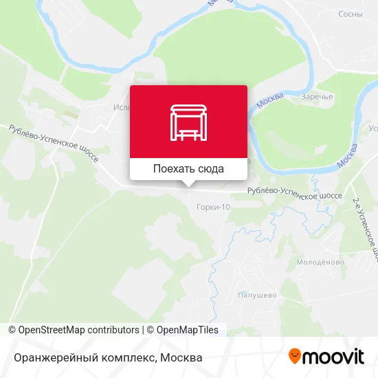 Карта Оранжерейный комплекс