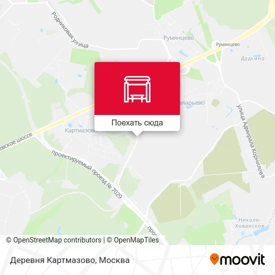 Карта Деревня Картмазово