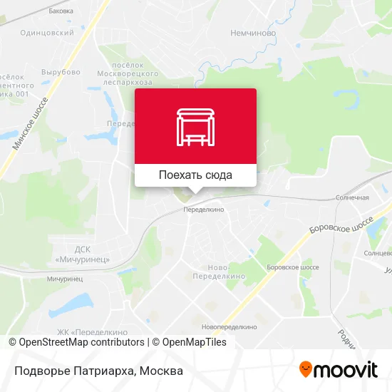 Карта Подворье Патриарха