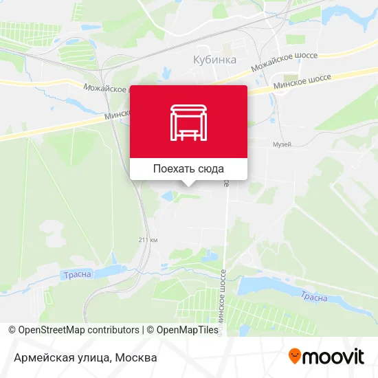 Карта Армейская улица