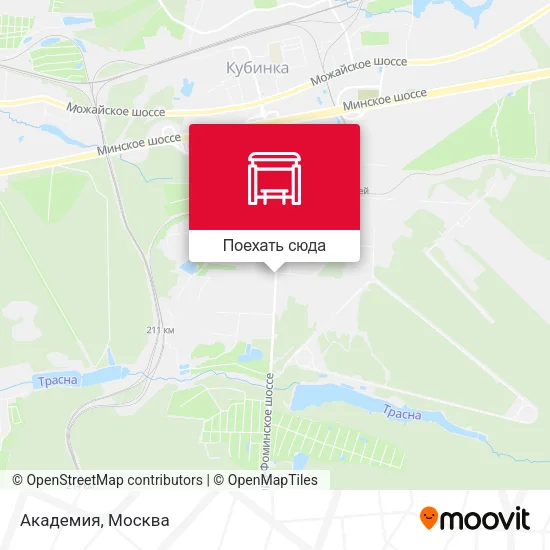 Карта Академия