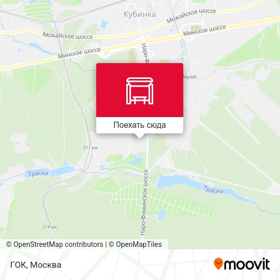 Карта ГОК