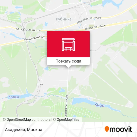 Карта Академия