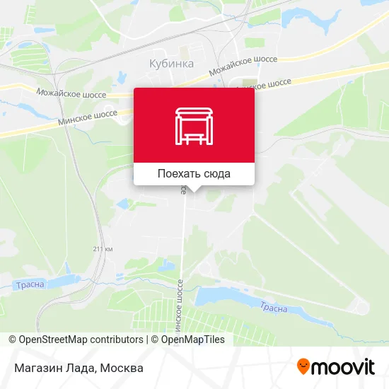Карта Магазин Лада