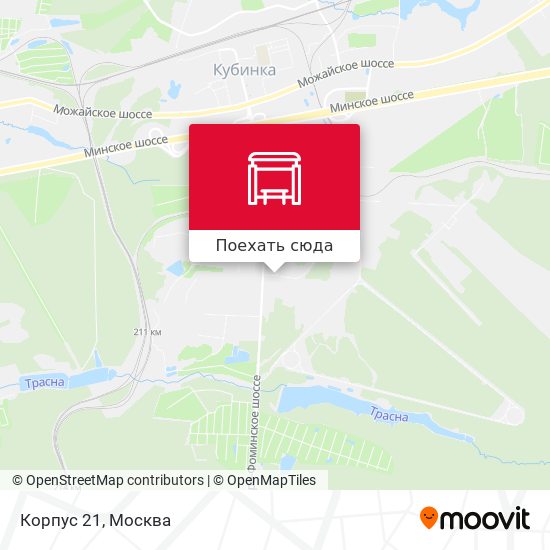 Карта Корпус 21