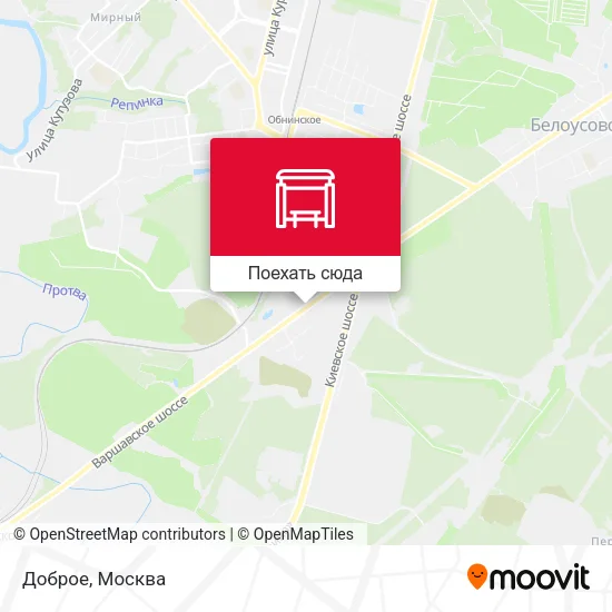 Карта Доброе