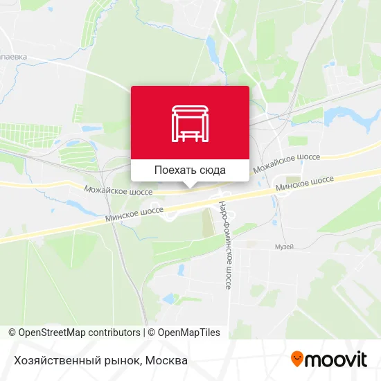 Карта Хозяйственный рынок