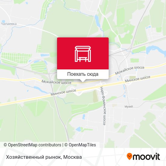 Карта Хозяйственный рынок